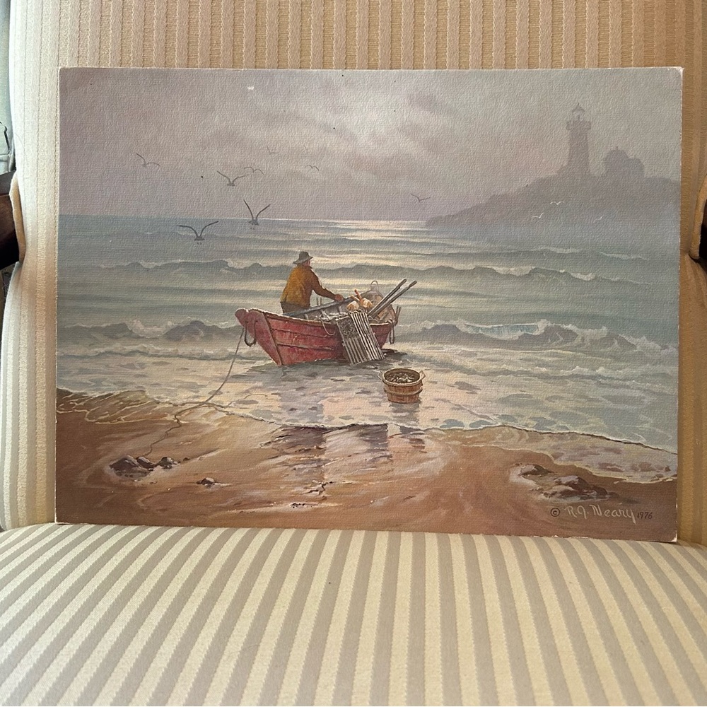 RJ Neary Seaside Sailor Serenity Artwork